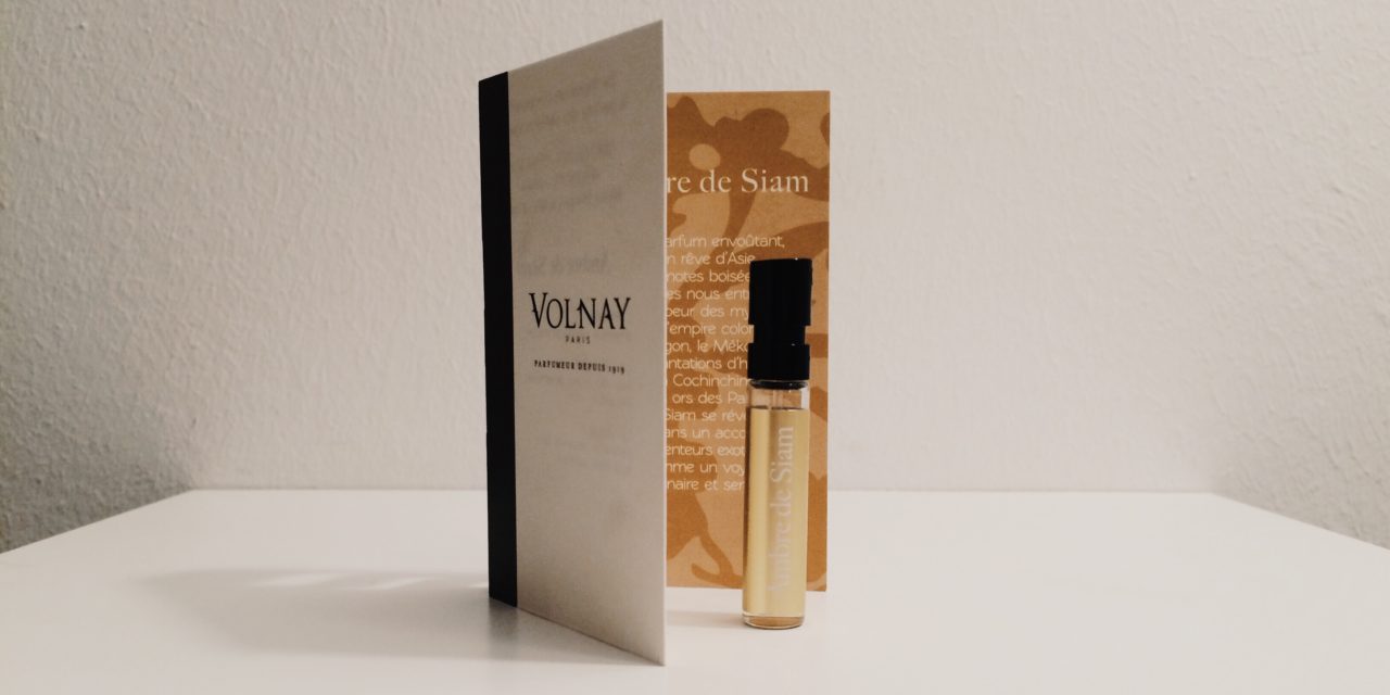 Perfume Review of Ambre de Siam Volnay Parfums